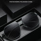 Fashion Aluminum Photochromic Sunglasses Men Women Polarised Sun Glasses Chameleon Anti-glare Driving Sunglasses