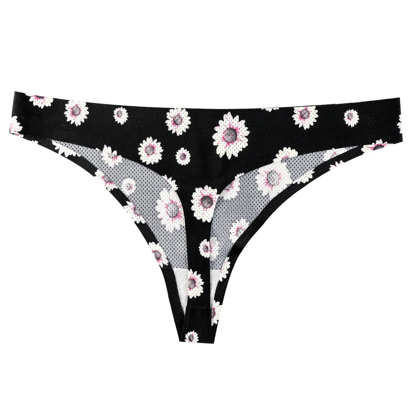 Women's Panties Printed Thong Underwear Seamless T Panties Breathable G-String Ladies Lingerie The Clothing Company Sydney