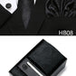 5 piece 7.5 cm Width Tie Sets Black Men's Tie Hankerchiefs Cufflinks clip Box wedding gift handmade Necktie Set The Clothing Company Sydney