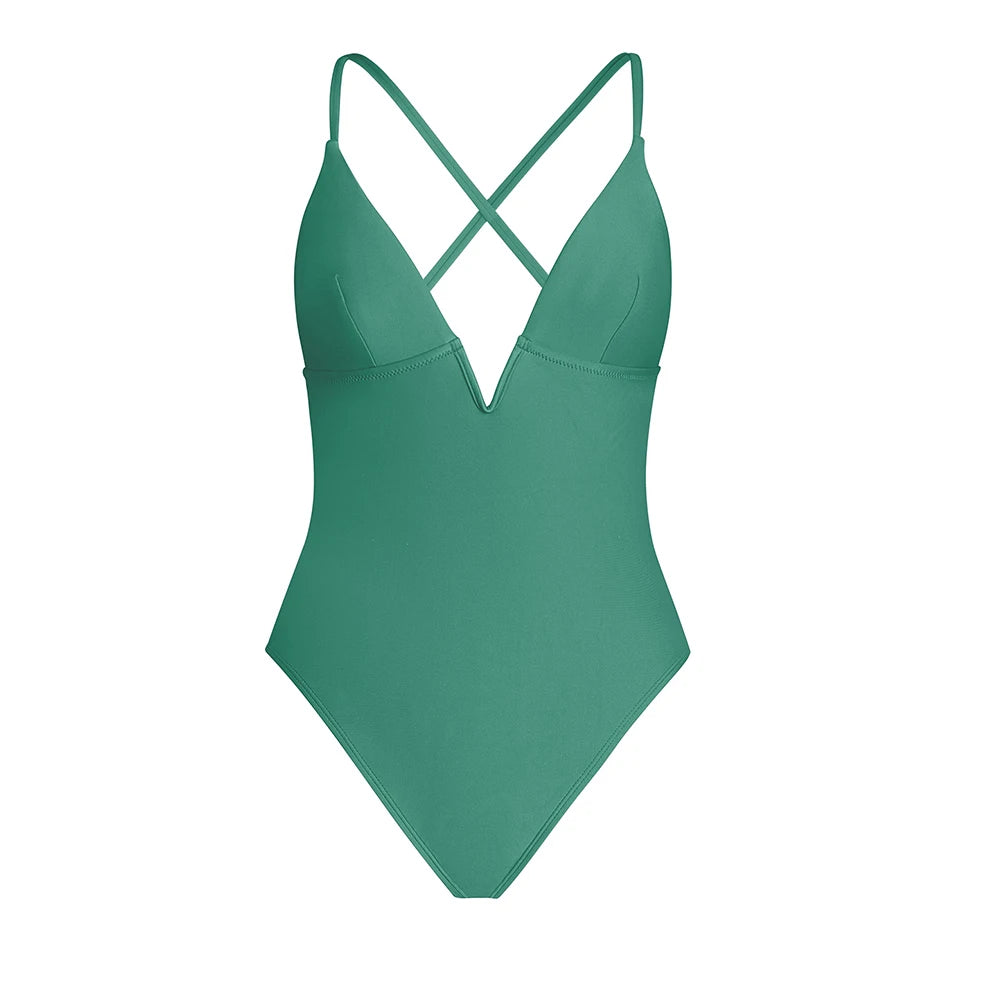 One Piece Backless Monokini Swimwear Bathing Suit Beachwear Swimsuit The Clothing Company Sydney