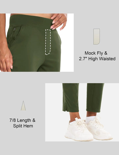 UPF 50+ Golf Pants Women's Lightweight Quick Dry Stretch Pants High Waist Work Athletic Casual Pants The Clothing Company Sydney