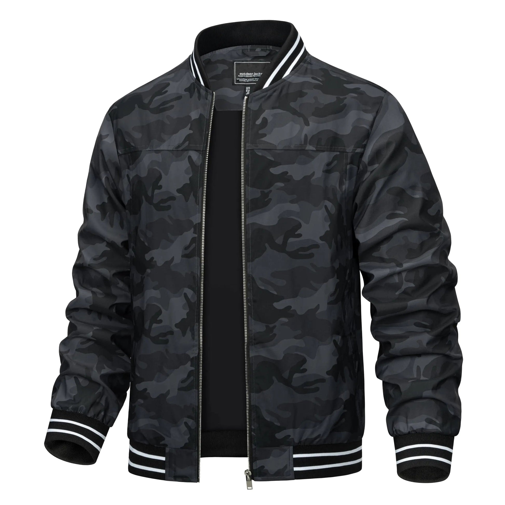 Spring Autumn Casual Jacket Mens Lightweight Full Zip Bomer Jacket Waterproof Outdoor Jacket Baseball Male Windbreaker The Clothing Company Sydney
