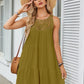 Hollow Lace Patchwork Halter Neck Women A Line Dress Summer Casual Solid Color Loose Beach Holiday Sundress The Clothing Company Sydney