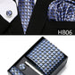 5 piece 7.5 cm Width Tie Sets Black Men's Tie Hankerchiefs Cufflinks clip Box wedding gift handmade Necktie Set The Clothing Company Sydney