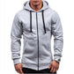 Men's Hooded Sweatshirts Zipper Hoodie Men Sweatshirt Solid Colour Sweatshirts For Male Sweatshirts The Clothing Company Sydney