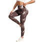 Womens Tie dye Gym Leggings Seamless Pants Scrunch Sports Fitness High Waist Workout Yoga Leggings The Clothing Company Sydney