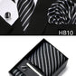 5 piece 7.5 cm Width Tie Sets Black Men's Tie Hankerchiefs Cufflinks clip Box wedding gift handmade Necktie Set The Clothing Company Sydney