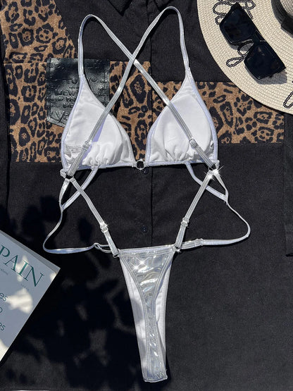 Extreme Mini Micro String Women Swimwear One Piece Swimsuit Female Cross Backless Monokini High Cut Bathing Suit The Clothing Company Sydney