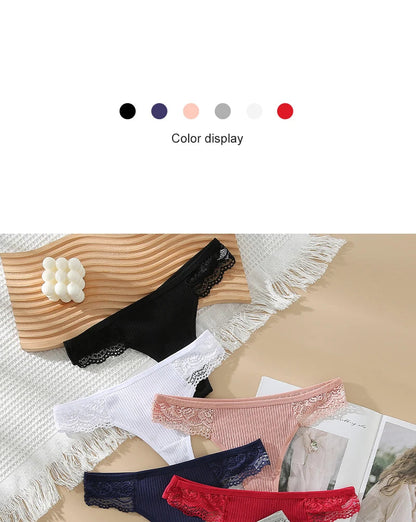 3 Pack Cotton Mix Antibacterial Women's Panties G-string Quick Drying Soft Underwear Breathable Panty The Clothing Company Sydney