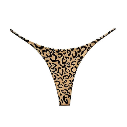 Low Waist Cotton Thong Women Panties Briefs T-back Bikini Underwear Seamless G String Sports Lingerie