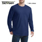 TACVASEN Long Sleeve Cotton T-shirt Mens Breathable Moisture Wicking Casual T-shirt Spring Pullover Crew Neck Basic Tee Tops Man The Clothing Company Sydney