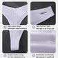 3 Pack Cotton Thongs Lady Solid V-Waist Stripe Panties Breathable G-String Underwear Soft Intimates Lingerie The Clothing Company Sydney