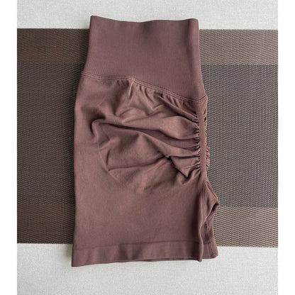 Solid Seamless Half Pants Women Soft  Fitness Outfits Yoga Gym Running Bike Wear Bicycle Skorts The Clothing Company Sydney