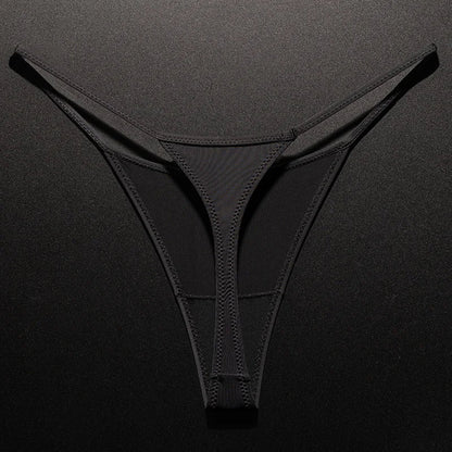 Low Waist G String Leopard Women Panties Briefs Thong Ice Slik T-back Underwear Seamless Lingerie The Clothing Company Sydney