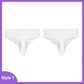 2 Pack Seamless Women Pantys Thongs High Waist Soft Underwear Solid Colors Breathable G-String The Clothing Company Sydney