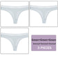 3 Pack Set Women's Panties Underwear Solid Colour Intimate Lingerie Panties Briefs G-string Panties Underwear The Clothing Company Sydney