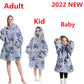 Oversized Hooded Blanket for Adult Child Wearable Blankets for Winter Warm Outdoor Hoodie Sweatshirt The Clothing Company Sydney