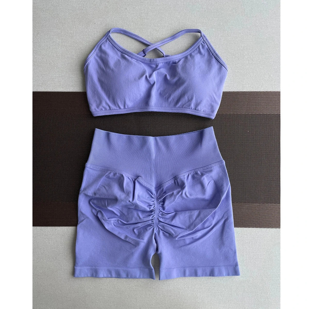 Solid Seamless Half Pants Women Soft  Fitness Outfits Yoga Gym Running Bike Wear Bicycle Skorts The Clothing Company Sydney