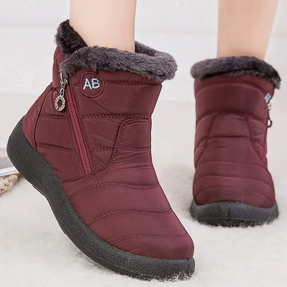 Women’s Winter Snow Boots – Warm Fur Ankle Shoes The Clothing Company Sydney