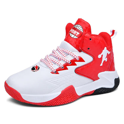 Kids Children‘s Basketball Shoes Non-slip Breathable Basketball Training Sneakers Lace-up Boys Girls Basketball Boots Athletic Shoes The Clothing Company Sydney