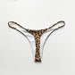 5 Pack Cotton G String Leopard Women Panties Flower Briefs Thong Low Waist T-back Underwear Seamless Lingerie