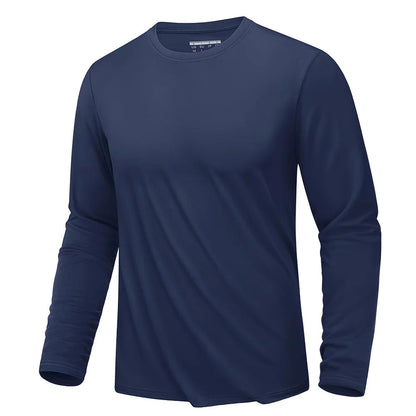 UPF 80+ Sun Protection T-shirts Men's Quick Dry Long Sleeve Athlectic T Shirts Performance Sports T-shirts Rash Guard The Clothing Company Sydney