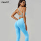 2 Piece Seamless Yoga Set Women Sports Outfit Crisscross Back Bra Fitness Suit High Waist Leggings Running Workout Tracksuit The Clothing Company Sydney