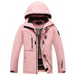 2 Piece Ski Sets for Women Ski Jackets and Pants Men Snowsuit Snowboard Coat Outfits Warm Hooded Waterproof Windproof Matching Set