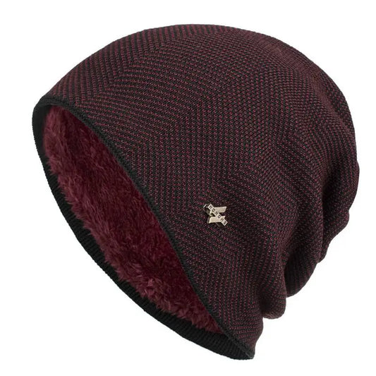 Unisex Warm Winter Hat Fashion Men & Women Thick Knitted Hat Outdoor Sports Ski Beanie Hats