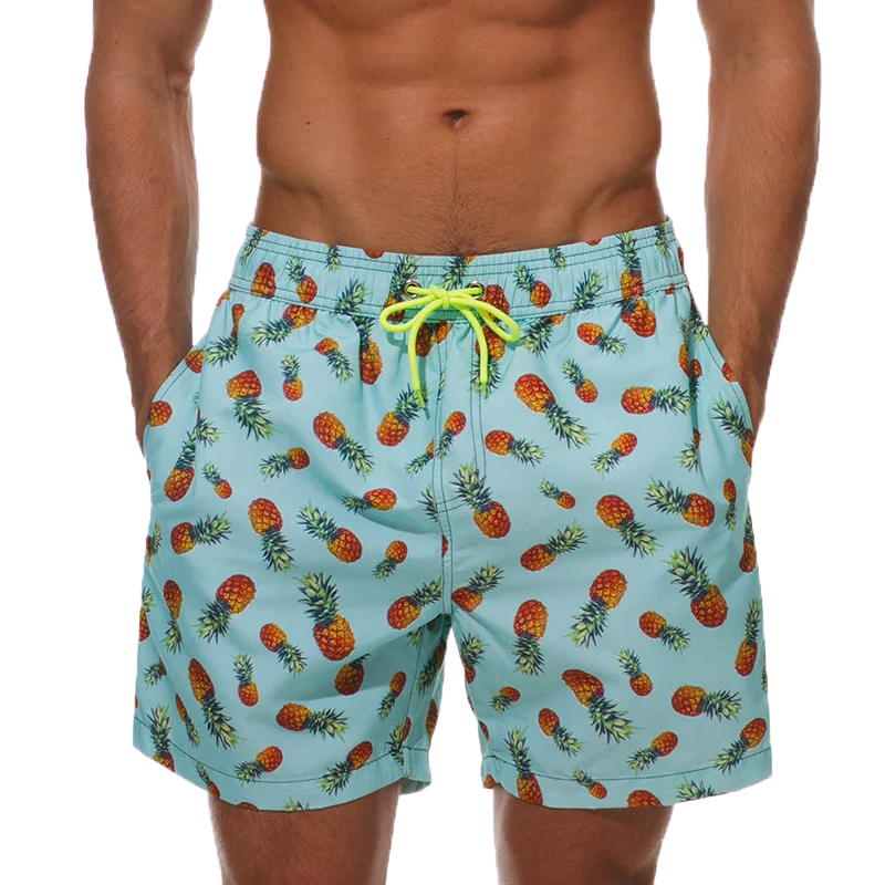 Summer Mens Beach Print Shorts Surfing Swimwear Fitness Workout Trunks Sportswear With Pockets Pants The Clothing Company Sydney