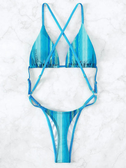 Extreme Mini Micro String Women Swimwear One Piece Swimsuit Female Cross Backless Monokini High Cut Bathing Suit The Clothing Company Sydney