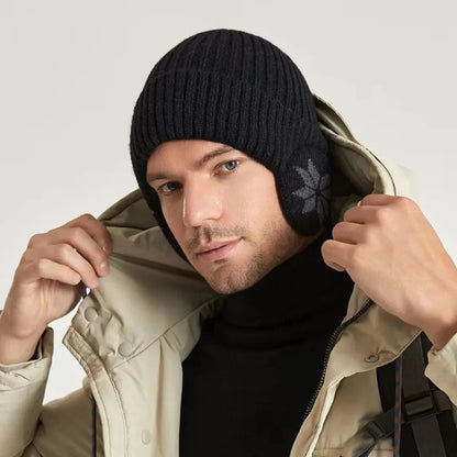 Men Women Winter Warm Plush Knitted Snow Fashion Hat Unisex Outdoor Ear Protection Caps Beanies Skulls