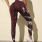 Marbling Tie-Dye Yoga Pants Sports Leggings Exercise Running Fitness High Waist Seamless Gym Leggings Women's Workout Tights The Clothing Company Sydney