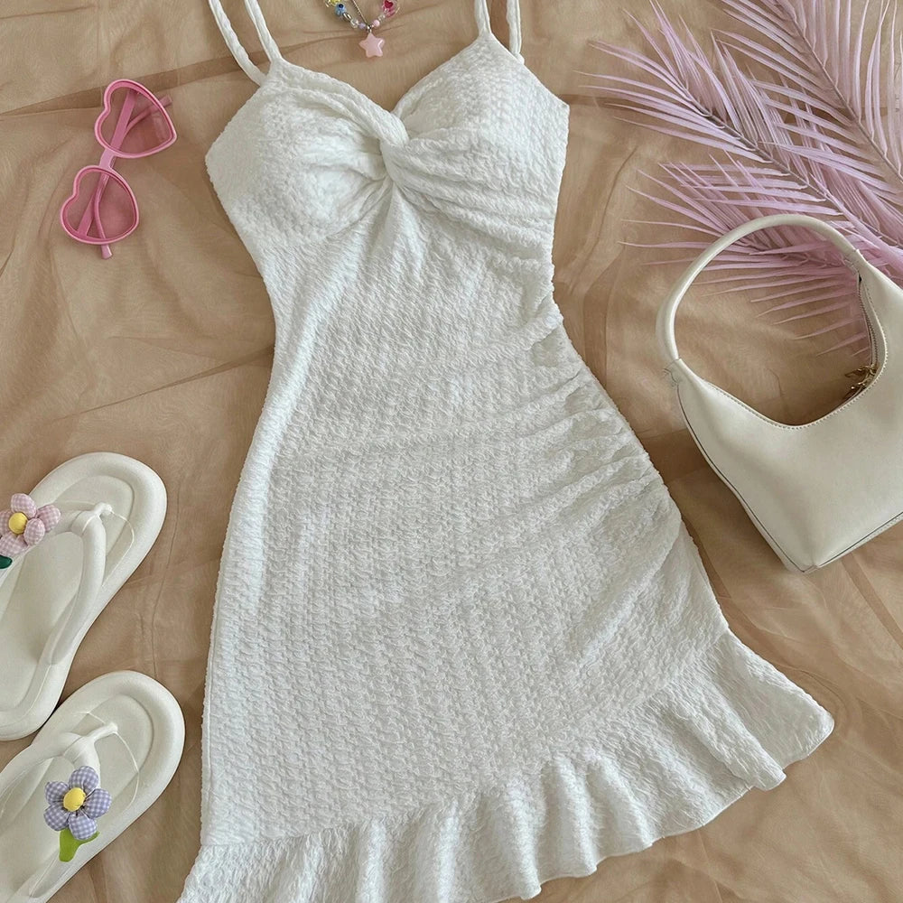 Women's Sleeveless Mini Cami Dress – Casual Summer Basics The Clothing Company Sydney