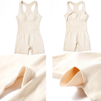 Women Yoga Shorts Sleeveless Sport Romper Bodysuits Summer Yoga Playsuits Gym Fitness Outfit Jumpsuits Activewear The Clothing Company Sydney