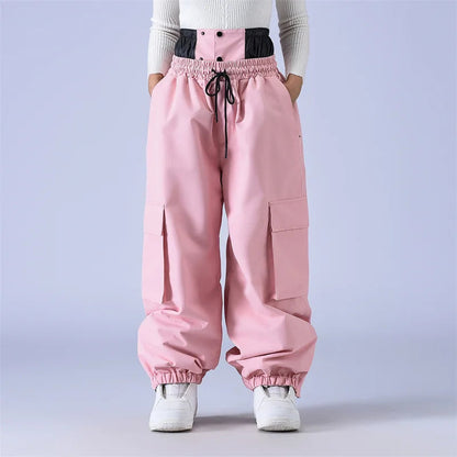 Loose Fit Men and Women Ski Bibs Bibbed Snowboard Pant Bibs SnowbSki Suit Pant Snowboarding Trousers The Clothing Company Sydney