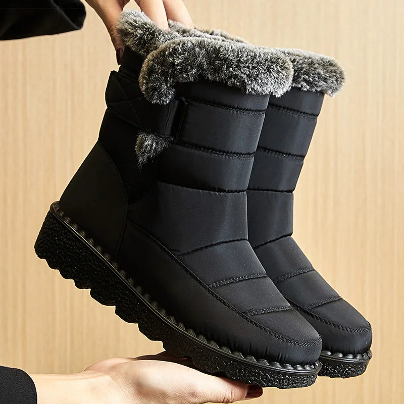 Women's Ankle Fur Snow Winter Boots The Clothing Company Sydney