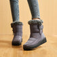 Waterproof Winter Boots for Women Faux Fur Long Plush Snow Boots Platform Ankle Boots Warm Cotton Mix Shoes The Clothing Company Sydney