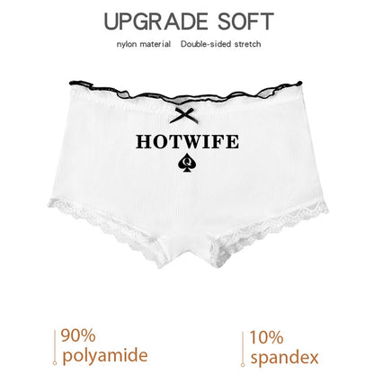 Printed Bow Underwear for Women Lace Boy shorts Comfortable Lovely Panties Womens Shorts Panties Briefs The Clothing Company Sydney
