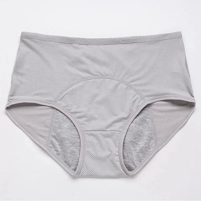 Plus Size Mesh Period Underwear Women's Special Menstrual Period Panties Class a Mid Waist Leak Proof Period Panties The Clothing Company Sydney