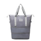 Travel Bag Women Shoulder Bag Casual Handbag Double Zipper Expansion Bag Large Bag Fashion Luggage Bag