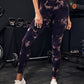 Marbling Tie-Dye Yoga Pants Sports Leggings Exercise Running Fitness High Waist Seamless Gym Leggings Women's Workout Tights The Clothing Company Sydney