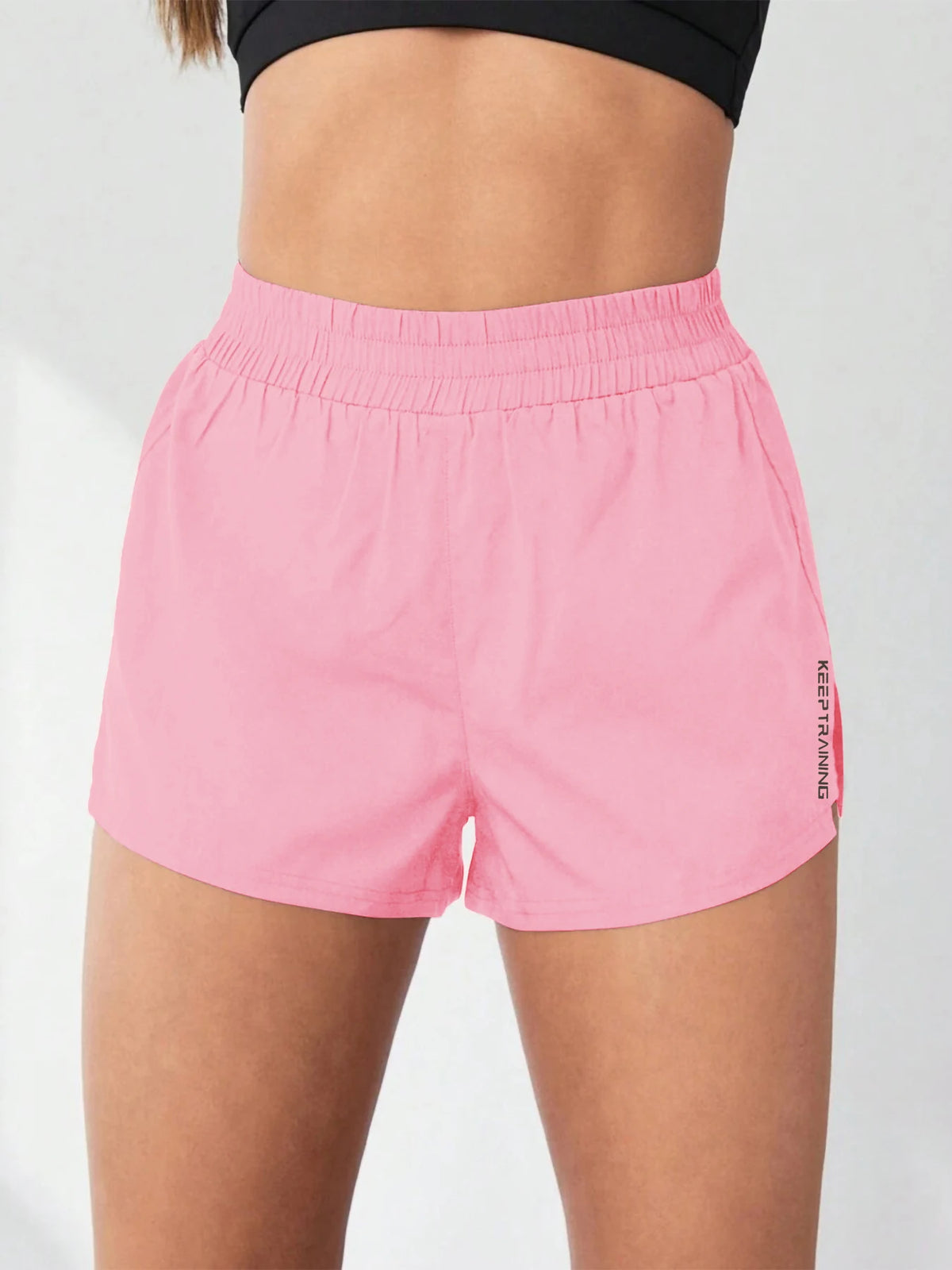 Women's Two Piece Gym Yoga Running Fitness Tennis Casual Basic Sports Shorts