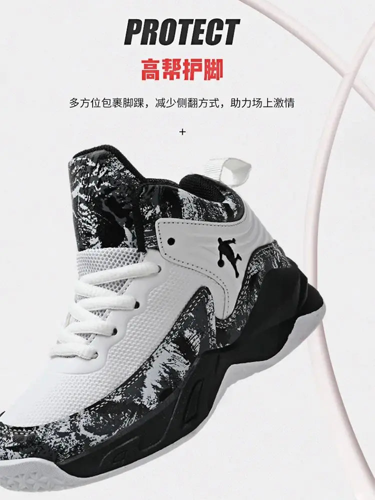 Kids Basketball Shoes Sneakers Non-slip Children Sports Boys Girls Trainer Shoes The Clothing Company Sydney