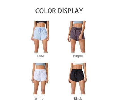 Women's Yoga Shorts Fitness Elastic Running Workout Ladies Gym Sport Inner Layer Shorts Fitness Sportwear The Clothing Company Sydney