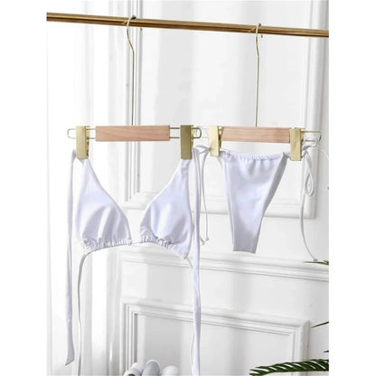 2 Piece Halter Mini Micro Thong Bikini Female Swimsuit Women Bikini set Bather Bathing Suit Swimwear The Clothing Company Sydney