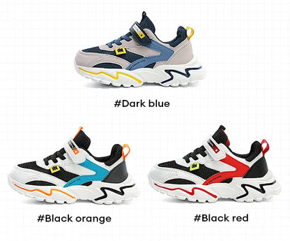 Kids Boy's Girls's Summer Mesh Breathable Sneakers Anti-Skid Outdoor Children Sport Running Shoes