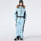 Winter Jumpsuit Ski Suit Outdoor Snowboard Jacket Suit Waterproof Windproof Set Warm Snow Jumpsuit