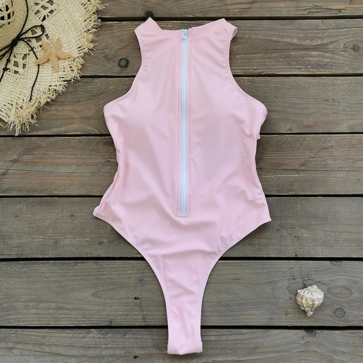 Sleeveless One Piece Swimsuit Sport Style Bodysuit Swimwear Monikini Beach Suit Surfing Wear The Clothing Company Sydney