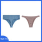 2 Pack Seamless Women Pantys Thongs High Waist Soft Underwear Solid Colors Breathable G-String The Clothing Company Sydney